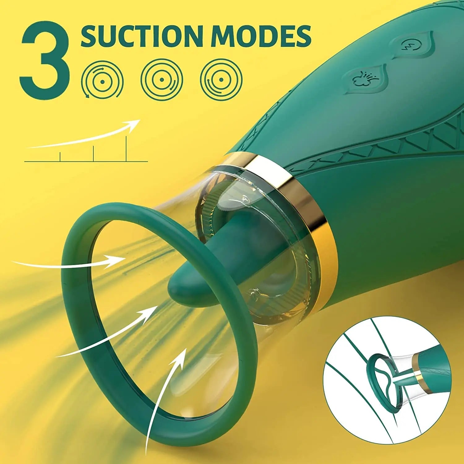 9 Mode Clitoral Sucking Vibrator - JoyToyBox