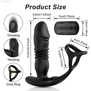 APP Control Prostate Pleaser + C Ring - JoyToyBox